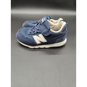 New Balance 515 Kids Sneakers Navy Blue Mesh Suede Size 8 Boys Shoes